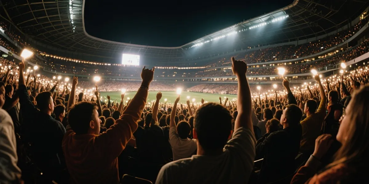 体育场观赛氛围